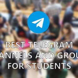Telegram Channels and Groups for Students