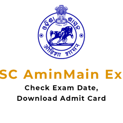 OSSC Amin Main Exam Date