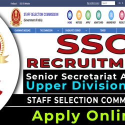 SSC UDC Recruitment 2024